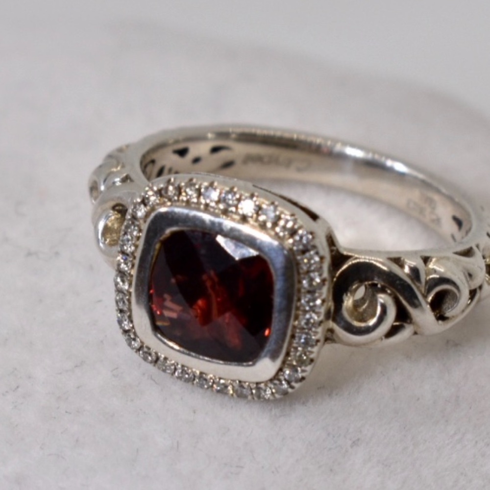 Charles Krypell Cocktail Ring 6.5 - Picture 11 of 12